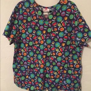 EUC-Scrub ladies top